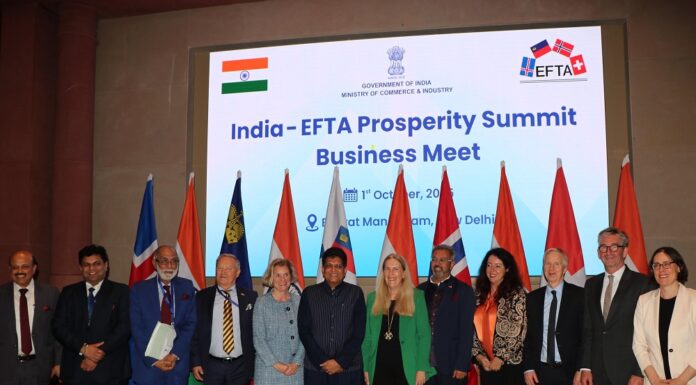 Freihandelsabkommen mit Indien tritt in Kraft