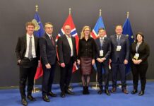 Liechtenstein am gemeinsamen EFTA-Treffen im Brüssel