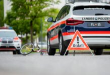 Kollision zwischen Fahrradfahrerin und Personenwagen