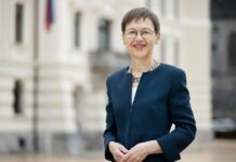 Neujahrsansprache von Regierungschefin Brigitte Haas