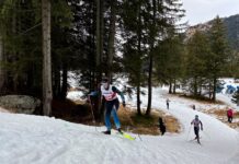 Erstes Swiss Nordic Trophy (SNT) Rennen für den Nachwuchs des Nordic Club Liechtenstein