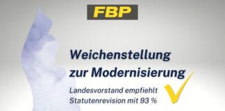 FBP-Landesvorstand stellt Weichen zur Modernisierung der Partei