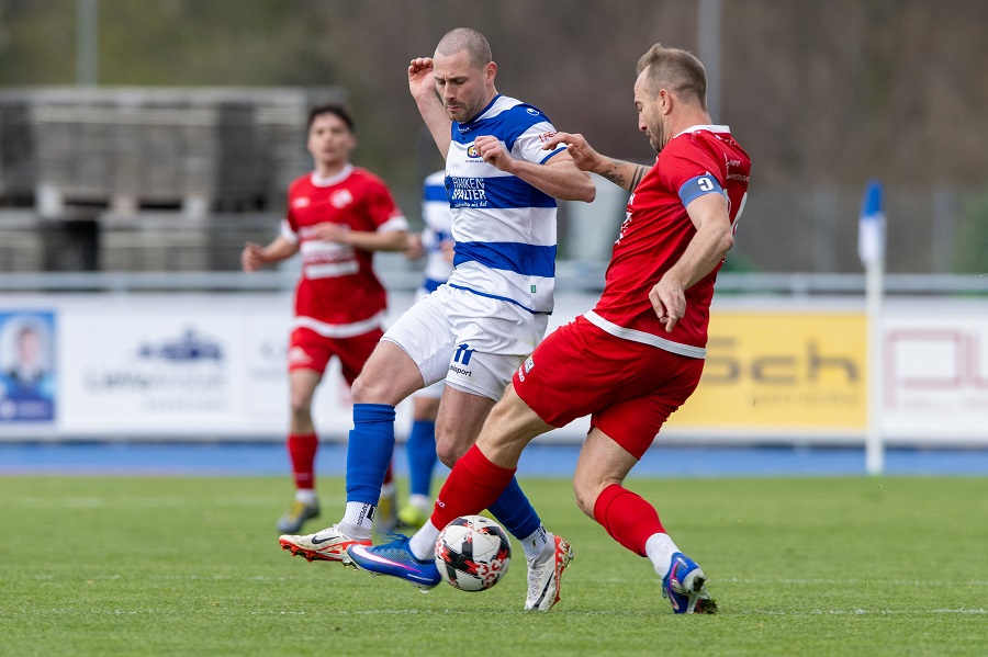 FC Schaaan-Montlingen 1-2 am 29.3.2026. Schaaner Torschütze Julien Hasler