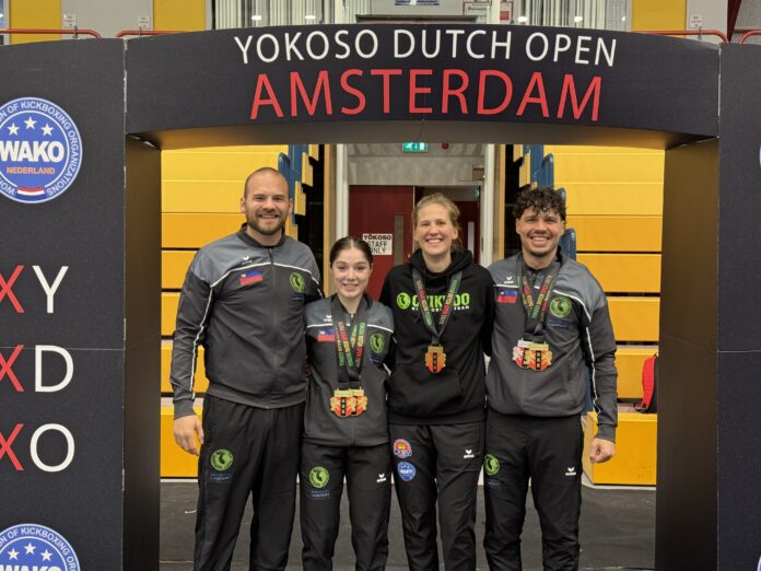 Kickboxen, Viermal Gold für Liechtenstein am Dutch Open, März 2026