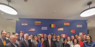 Aussenministerin Sabine Monauni zu Besuch in Bern