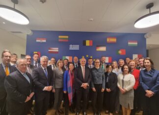 Aussenministerin Sabine Monauni zu Besuch in Bern