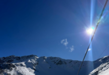 Täli geschlossen, Sareis nur zum Besuch des Bergrrestaurants geöffnet