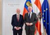 Regierungsrat Hubert Büchel auf Antrittsbesuch in Wien