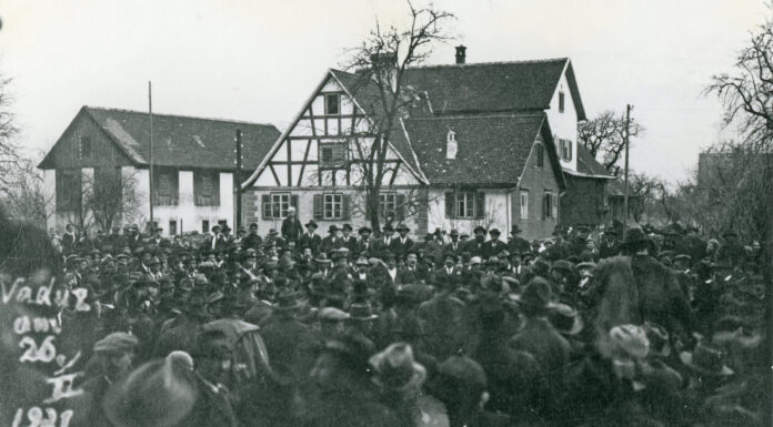 Die Briefmarkenpolitik sorgte 1921 für heftige Auseinandersetzungen
