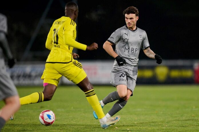 Dominik Schwizer. FC Vaduz, in Nyon am 28.11.2025, 0-1Sieg. M.Z.,