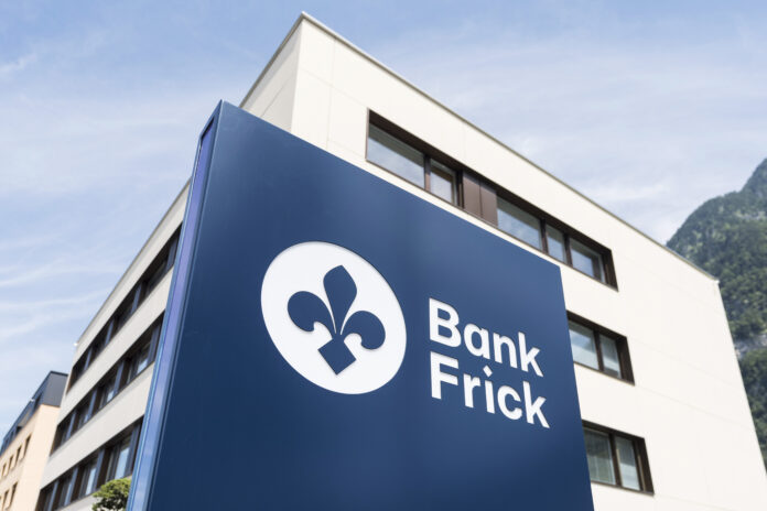 Hauptsitz von Bank Frick in Liechtenstein