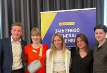 Christina Bühler in das ENGSO Youth Committee gewählt