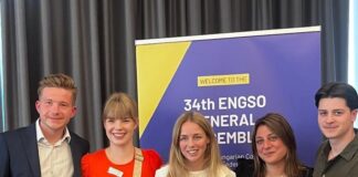 Christina Bühler in das ENGSO Youth Committee gewählt