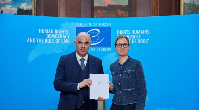 RC-Stv. Monauni an der Ministersession des Europarats in Chisinau