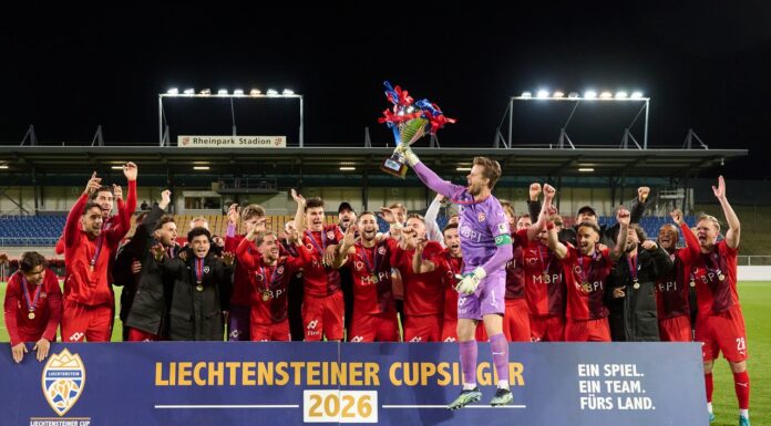 Der FC Vaduz gewinnt das Cupfinale gegen den FC USV 4:3