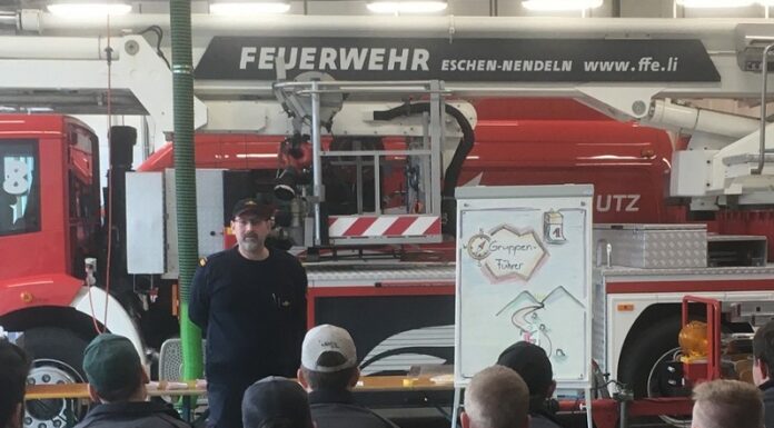 Feuerwehr Weiterbildungskurs für Gruppenführer/innen