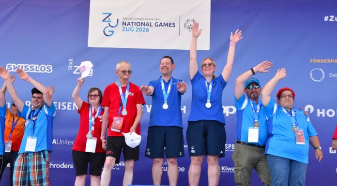 Elf Medaillen und emotionale Siegerehrungen für Special Olympics Liechtenstein in Zug