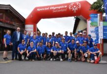 Eröffnungsfeier der Special Olympics in Zug