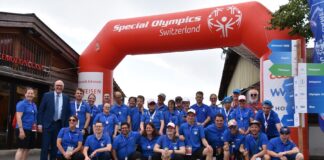 Eröffnungsfeier der Special Olympics in Zug