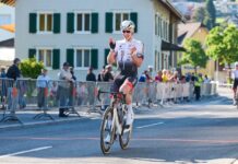 Dario Rapps, der grosse Sieger des Rad-Kriteriums in Mauren