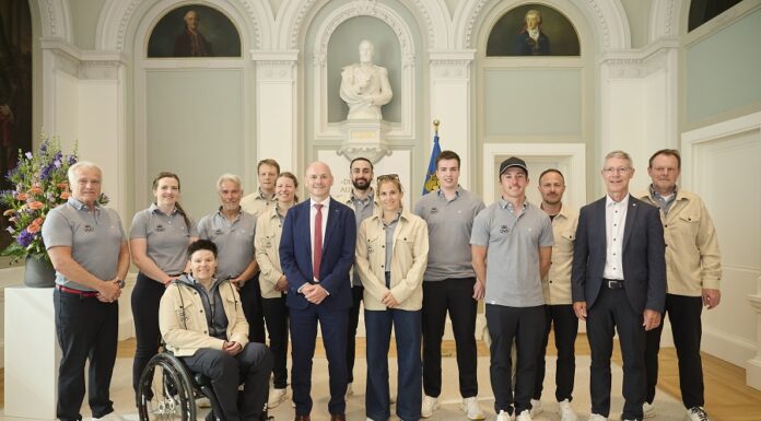Empfang der Olympia-Delegation Milano-Cortina 2026