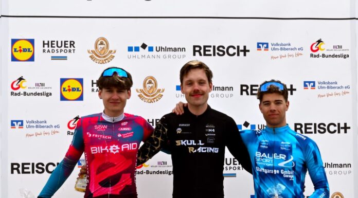 Alessio Bragagna fährt in Oberschwaben aufs Zeitfahrpodest