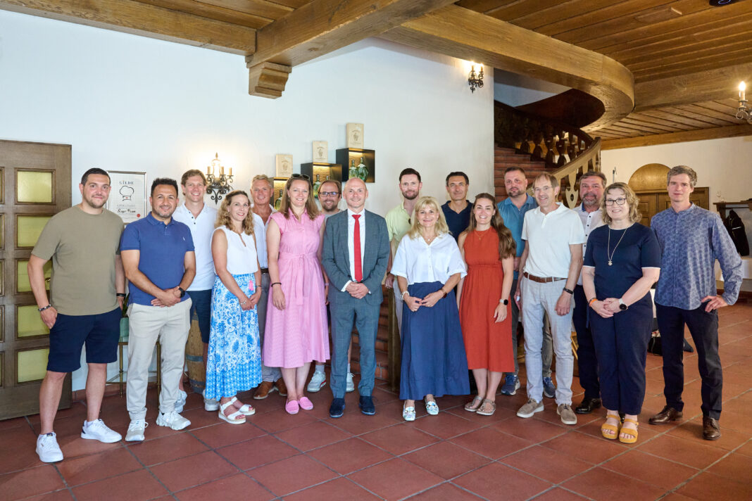 Ehrung J+S Jubilare mit Regierungsrat Hubert Büchel