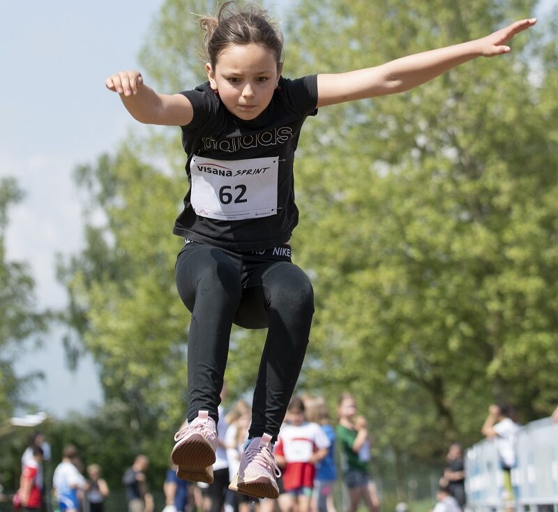 LA, Weitsprung Kinderveranstaltung sportpark, Juni 2026