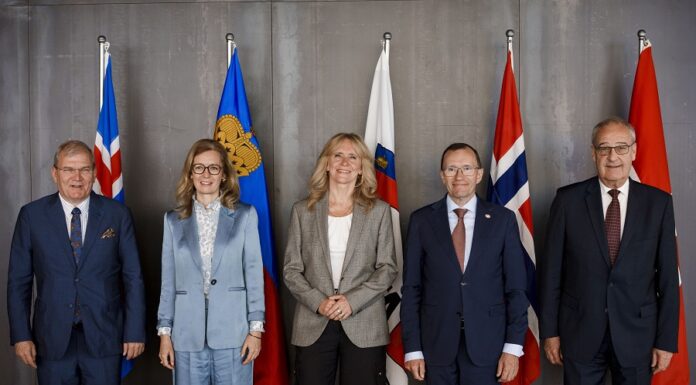 EFTA-Ministertreffen in Reykjavik: Liechtenstein übernimmt Jahresvorsitz