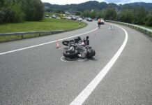 Motorradunfall – Fahrer schwer verletzt!