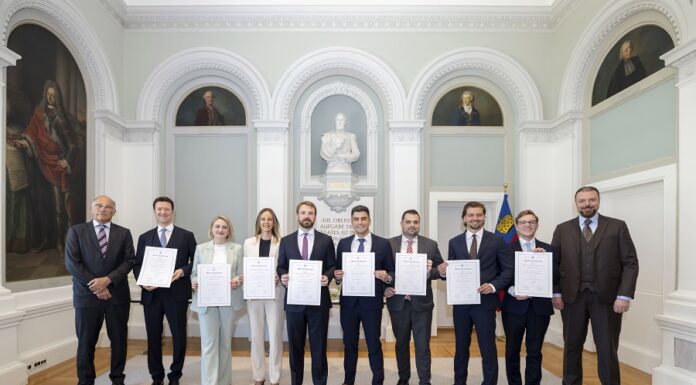 Rechtsanwaltsdiplome feierlich überreicht