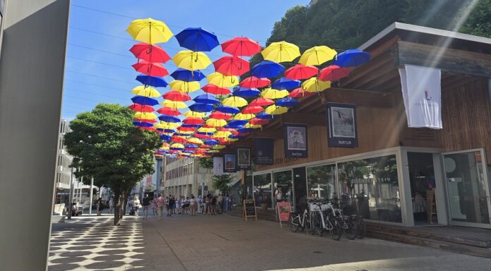 Neue Schirmstrasse bringt Schatten ins Vaduzer Städtle