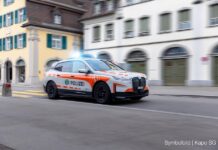 Raub auf Tankstellenshop – Verkäuferin mit Messer bedroht