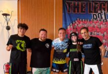 Chikudo-Athleten beim The Legend Summer Camp in Griechenland