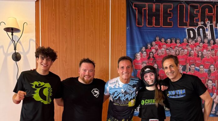 Chikudo-Athleten beim The Legend Summer Camp in Griechenland