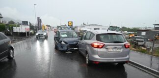 Mann bei Fontalkollision schwer verletzt