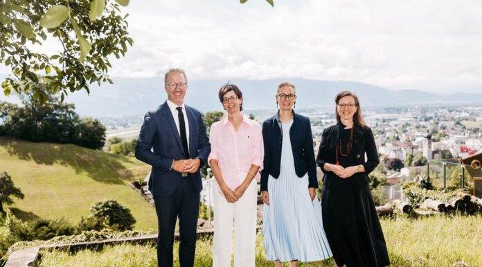 Liechtenstein übergibt Vorsitz der Int. Regierungskommission Alpenrhein an Vorarlberg