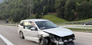 Mann verursacht Selbstunfall auf A3