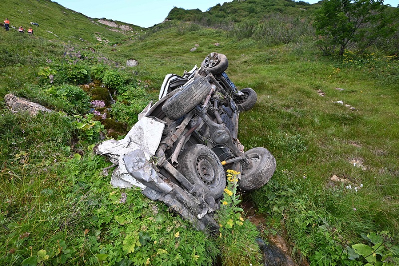 Verkehrsunfall mit 2 Toten in Mädris_1