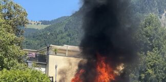 Schaan: Motorwohnwagen explodiert und vollständig ausgebrannt