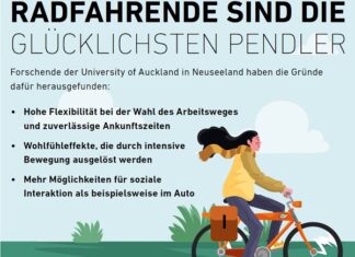 Vergleich Auto/Bus mit Fahrrad