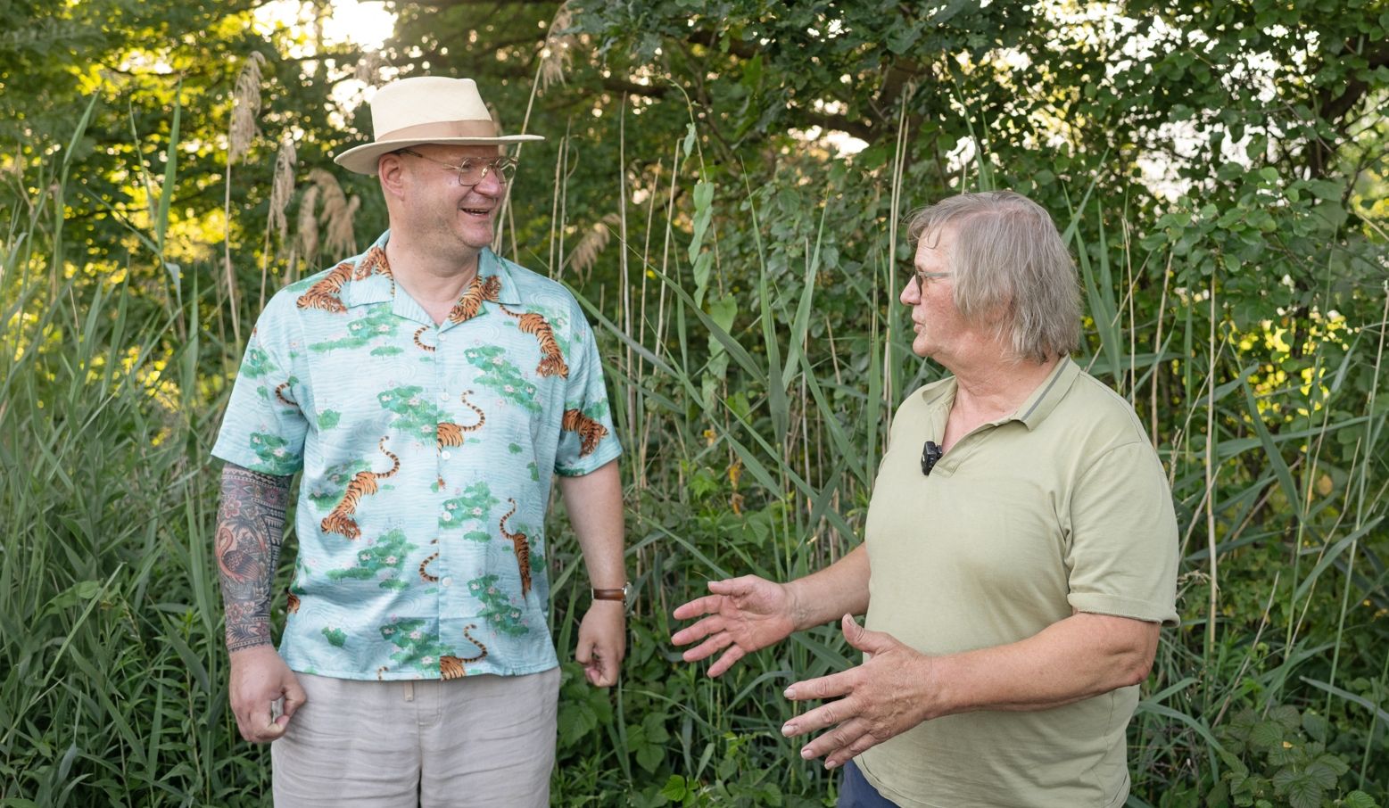 Gunter Dobratz und Leo Elkuch