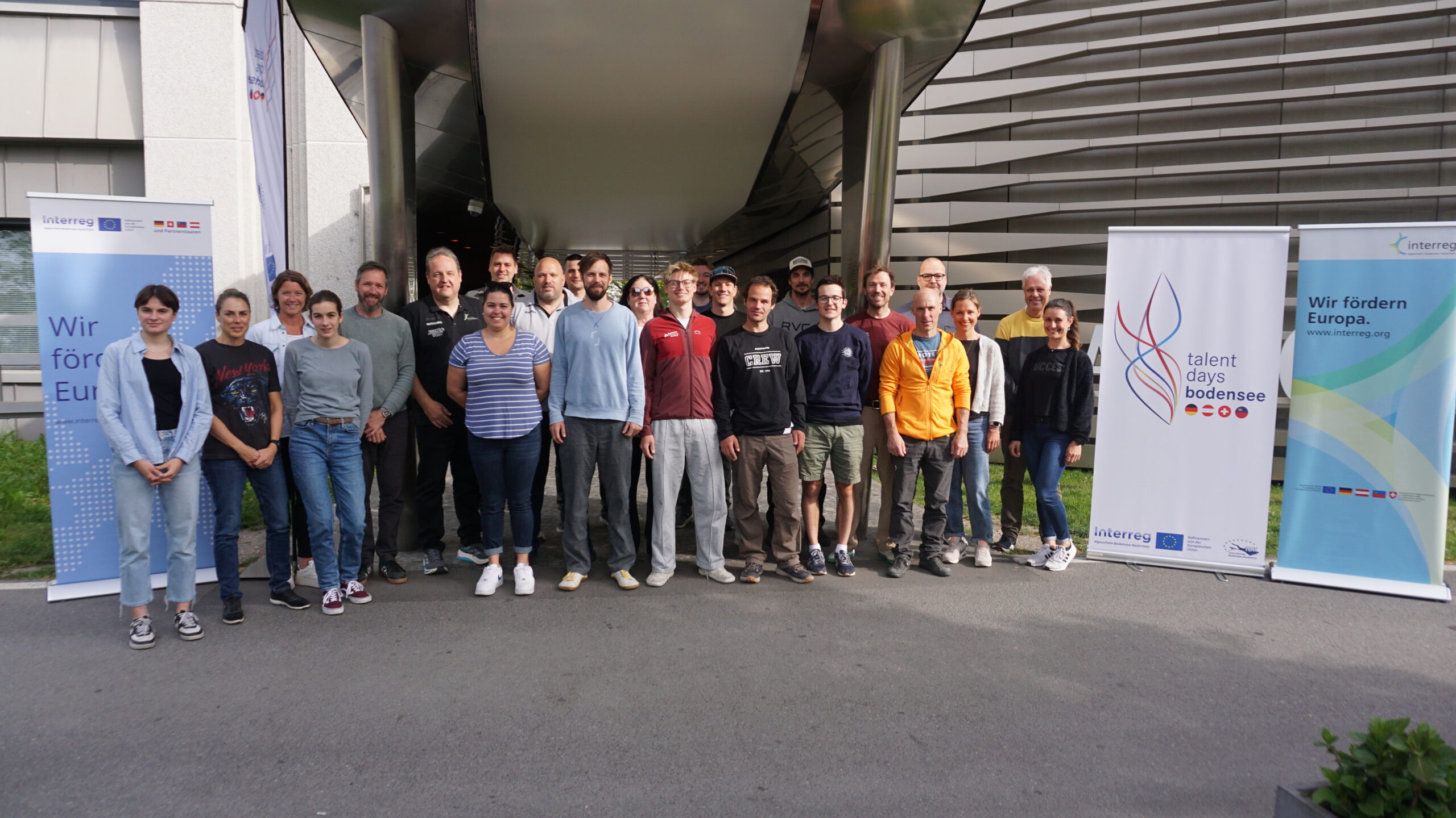 Gruppenbild TrainerInnen WS Talent Days Bodensee 2026