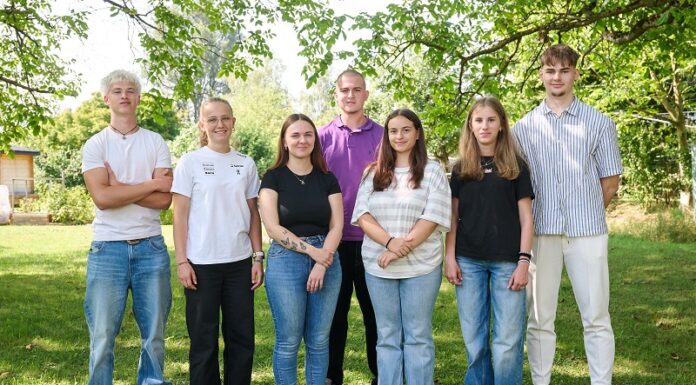 Frischer Start ins Berufsleben: Neun junge Talente beginnen ihre Lehre bei 100pro!