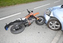 Mels: Verkehrsunfall auf der Bahnhofstrasse