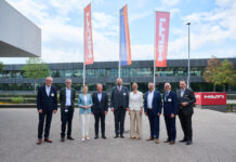 Die Regierung besucht die HILTI AG in Schaan