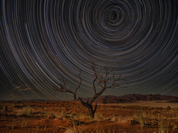 The score of silence - A translation of time into light copyright roland blum