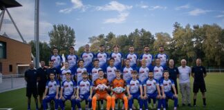 Der neue FC USV zum Auftakt im Tessin
