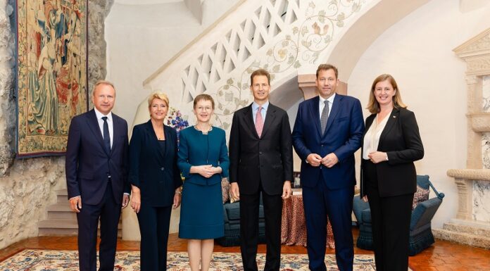 Deutschsprachige Finanzministerinnen und Finanzminister zu Gast in Liechtenstein