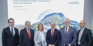 Liechtenstein Finance: Wirtschaftsminister Hubert Büchel und Präsident der OeNB am «Finance Talk» in Wien